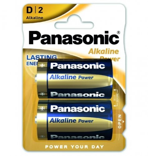 Элемент питания Panasonic LR20 Alkaline Power BL*2 (цена за 1 шт.) (батарейка) картинка 